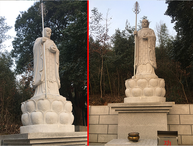 地藏王菩萨石雕像雕塑